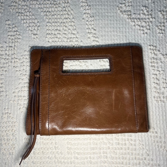 Hobo Ace Clutch, cafe leather - Picture 1 of 6